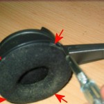 Step 2: Unclip the earpiece assembly